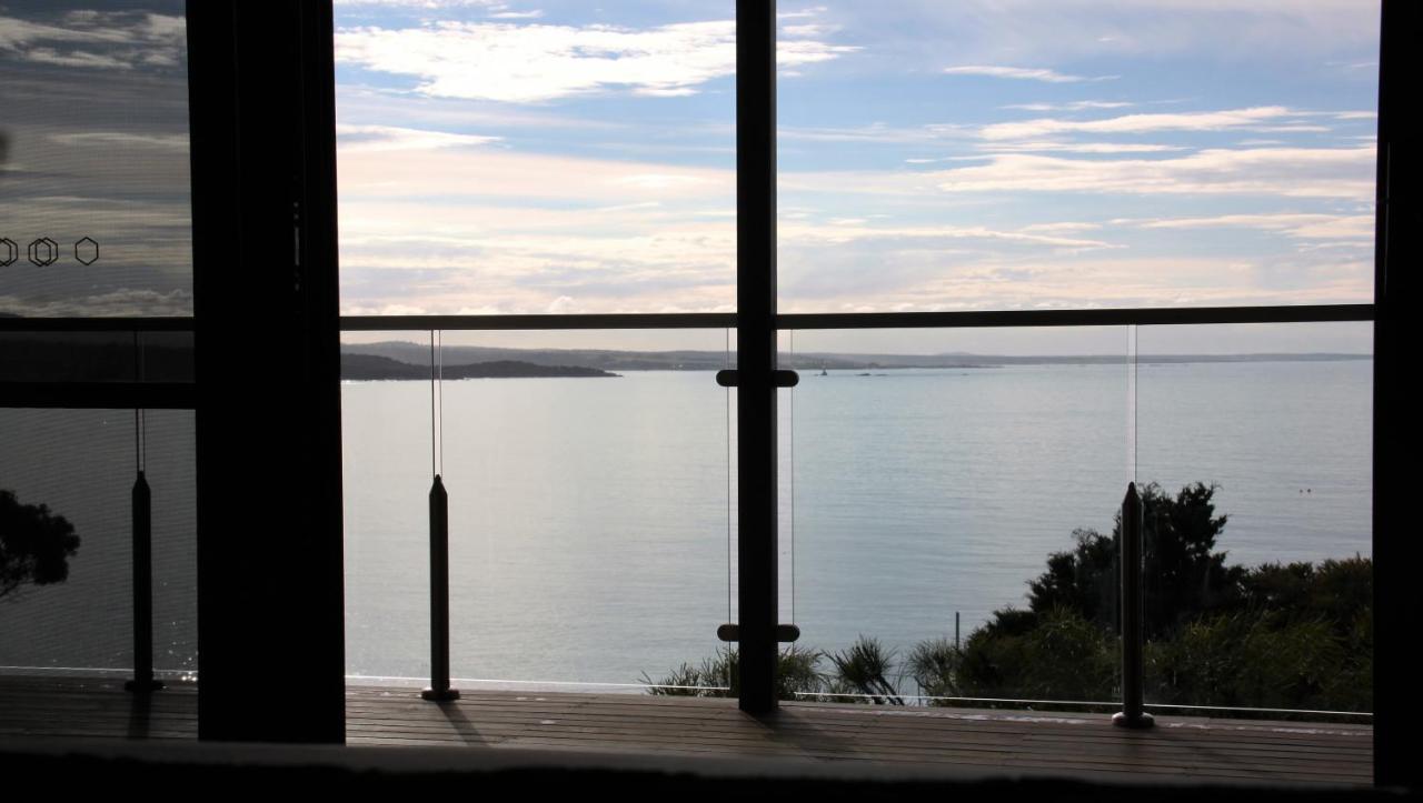 Sea Eagle Cottage Amazing Views Of Bay Of Fires Binalong Bay Exteriör bild